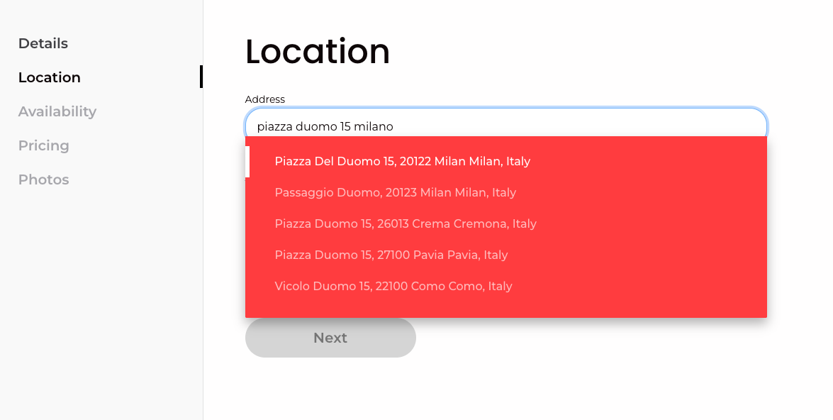 location fromlocals